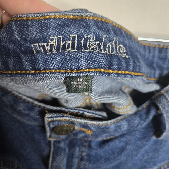 Size 14 Womens Wild Fable Classic Blue Jean Shorts - Picture 3 of 3